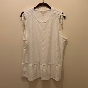 Michael Kors Eyelet Tank Top